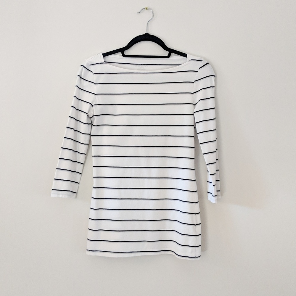 Long-Sleeve Striped Shirt